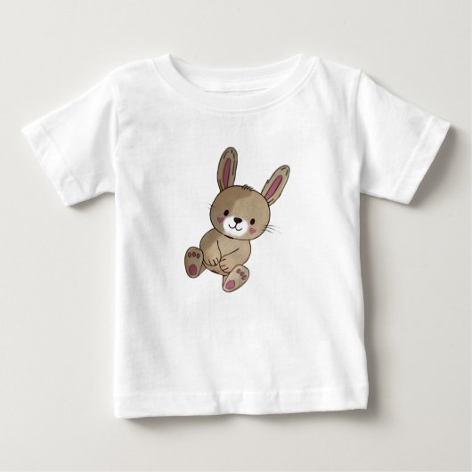 Cute Baby Animals T-Shirt ベビーTシャツ (正面)