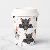 Cute Baby Bats Halloween Paper Cups 紙コップ (裏面)