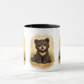Cute Baby Bear Coffee Mug – Adorable Bear マグカップ (中央)