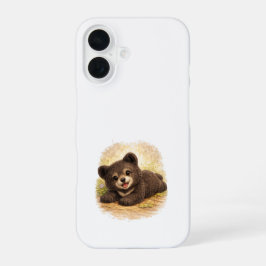 Cute Baby Bear iPhone 16 Case Kawaii 16ケース