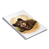 Cute Baby Bear Spiral Notebook Kawaii ノートブック (右側)