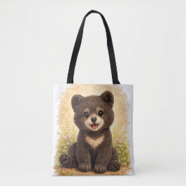 Cute Baby Bear Tote Bag Kawaii Animal トートバッグ