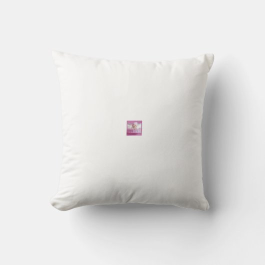 ​Cute Baby Birth Announcement Photo Pillow Case クッション (正面)