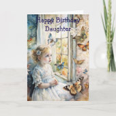 Cute Baby Birthday Card カード (正面)