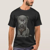 Cute Baby Black Leopard Tシャツ (正面)