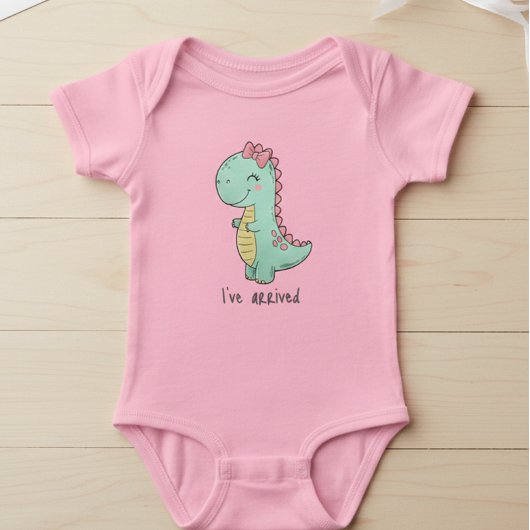 Cute baby bodysuit dinosaurs baby girl 6 months ベビーボディスーツ