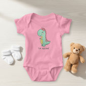 Cute baby bodysuit dinosaurs baby girl 6 months ベビーボディスーツ