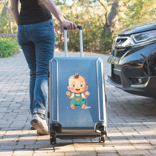Cute Baby Boy シール (スーツケースインサイチュ)
