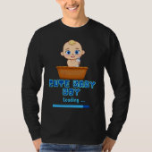 Cute Baby Boy Loading Gender Party Pregnancy It's  Tシャツ (正面)