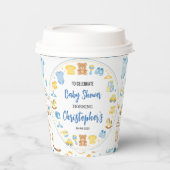 Cute Baby Clothes & Toys Boy Baby Shower 紙コップ (正面)