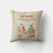 Cute Baby Cowboy クッション (裏面)