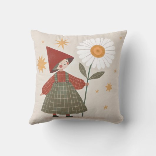 Cute Baby Daisy  クッション (裏面)