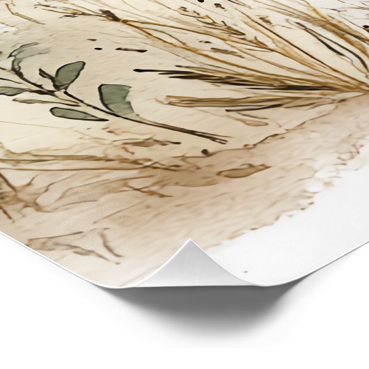 Cute Baby Deer ポスター (コーナー)