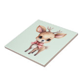 Cute Baby Deer Cartoon Illustration タイル (側面)