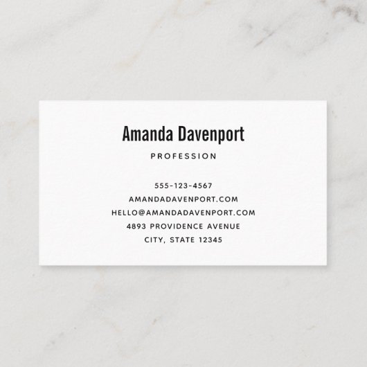 Cute Baby Deer Cartoon Illustration 名刺 (裏面)