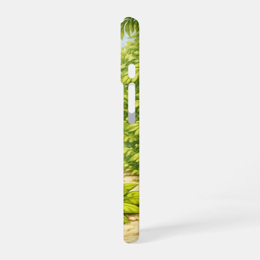 Cute Baby Dinosaur Hatchling iPhone 16ケース (左側面)