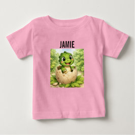 Cute Baby Dinosaur Hatchling Toddler ベビーTシャツ
