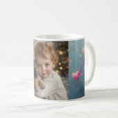 Cute Baby & Dog Christmas Mug コーヒーマグカップ (正面右)