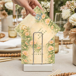 Cute Baby Dragon Fairytale Baby Shower スタンダードカクテルナプキン