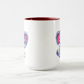 Cute Baby Elephant Sitting Cartoon-23800 マグカップ (中央)