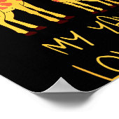 Cute Baby Giraffe And Grandma My Yaya Loves Me  ポスター (角)