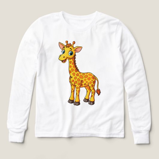 Cute Baby Giraffe Cartoon-35281 (デザイン正面)