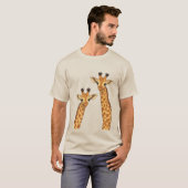 Cute Baby Giraffe Tシャツ (正面フル)