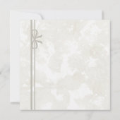 Cute Baby Girl Pink Shoes Coming Soon Pregnancy 案内状 (裏面)