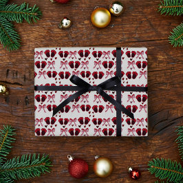 Cute Baby Girl Slippers Wrapping Paper ラッピングペーパー