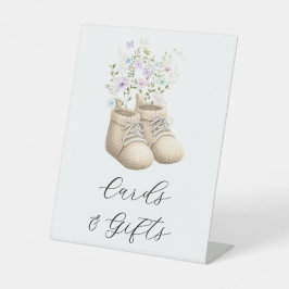 Cute Baby in Bloom カード＆ギフト ベビーシャワーサイン 台座サイン