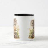 Cute Baby Koala Teddy Bear Cartoon Coffee Mug マグカップ (中央)