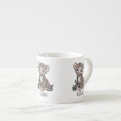 Cute Baby Leopard Boy Kids Mug エスプレッソカップ (正面右)
