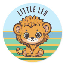 Cute baby lion cub - little Leo