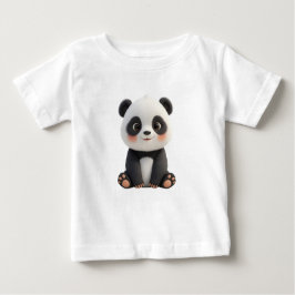 Cute Baby Panda T-Shirt ベビーTシャツ