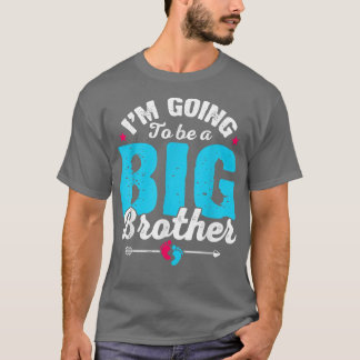 Cute Baby Pregnancy Promoted Big Bro Soon To Be Br Tシャツ