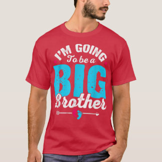 Cute Baby Pregnancy Promoted Big Bro Soon To Be Br Tシャツ