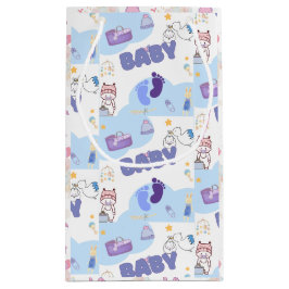 Cute Baby Shower Gift Bag スモールペーパーバッグ