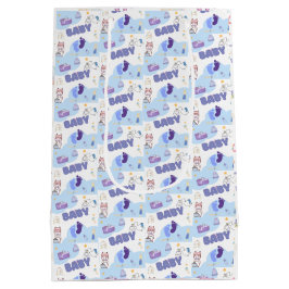 Cute Baby Shower Gift Bag ミディアムペーパーバッグ