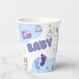 Cute Baby Shower Gift Bag 紙コップ