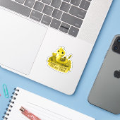 Cute Baby Snake Don't Tread On My Toys Gift シール (ノートパソコンとiPhone)