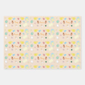 Cute Baby Stuff/Teddy Bears Wrapping Paper Sheets ラッピングペーパーシート (正面2)