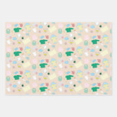 Cute Baby Stuff/Teddy Bears Wrapping Paper Sheets ラッピングペーパーシート (正面)