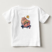 Cute Baby T-Shirt | Personalized Name Tee  ベビーTシャツ (裏面)