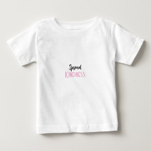 Cute Baby T-Shirt Spread Kindness ベビーTシャツ (正面)