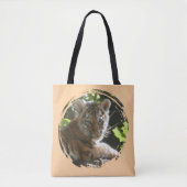 Cute Baby Tiger Tote Bag トートバッグ (正面)