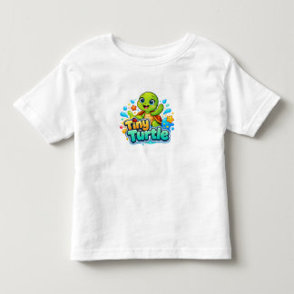 Cute Baby Turtle トドラーTシャツ