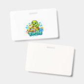 Cute Baby Turtle バッジ (正面＆裏面)