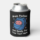 Cute Back-to-School Customizable “Brain Ready" 缶クーラー (缶正面)