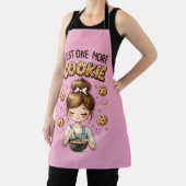 Cute Baker Girl Just One More Cookie エプロン (インサイチュ)