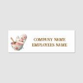 Cute Bakery add names 名札 (正面)